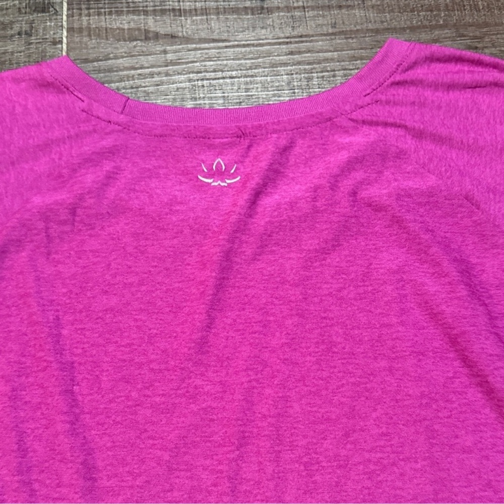 BEYOND YOGA Featherweight Daydreamer Spacedye Pink Long Sleeve Tee Top T-shirt - Picture 4 of 8